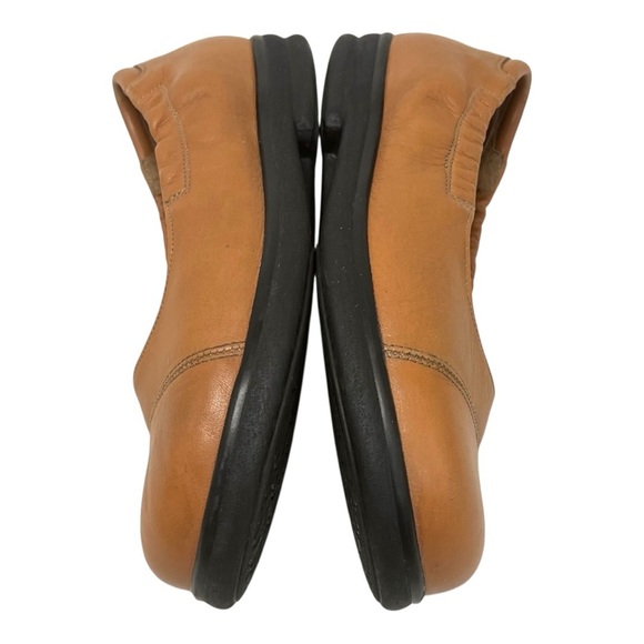 Birkenstock Footprints Brown Tan Leather Slip On Comfort Shoes Women’s 36.5 - Picture 10 of 14